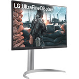 LG 27UP650K, Monitor LED blanco/Plateado