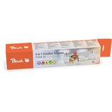 Peach 511061 guillotina para papel 5 hojas, Dispositivo de corte blanco/Naranja, 5 hojas, Naranja, Blanco