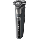 Philips Serie 5000 S5887/13, Máquina de afeitar carbón/Gris, Máquina de afeitar de rotación, Gris, SteelPrecision blades, Botones, LED, SH71