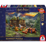 Schmidt Spiele Thomas Kinkade Studios: Harry Potter - La cabaña de Hagrid, Puzzle 