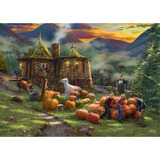 Schmidt Spiele Thomas Kinkade Studios: Harry Potter - La cabaña de Hagrid, Puzzle 