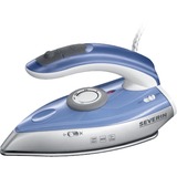Severin BA 3234 plancha Plancha vapor-seco Suela de acero inoxidable Azul, Plata 1000 W, Plancha de viaje plateado/Azul, Plancha vapor-seco, Suela de acero inoxidable, Azul, Plata, 0,050 L, 1000 W, 115 / 230 V