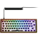 Sharkoon 4044951042685, Teclado para gaming madera