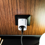 Shelly Plug M Gen3, Toma de corriente con interruptor blanco