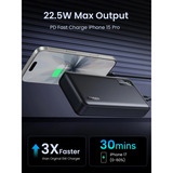 UGREEN PB312 20.000mAh 22.5W Powerbank, Banco de potencia negro
