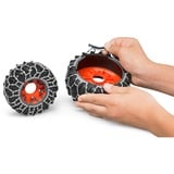 bruder Claas Axion 950 con cadenas para nieve y pala quitanieves, Automóvil de construcción 