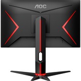 AOC Q24G2A/BK, Monitor de gaming negro/Rojo