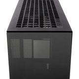 ARCTIC Xtender (Black) Midi Tower Negro, Cajas de torre negro (mate), Midi Tower, PC, Negro, EATX, Metal, Vidrio templado, Juego