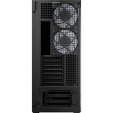 ARCTIC Xtender (Black) Midi Tower Negro, Cajas de torre negro (mate), Midi Tower, PC, Negro, EATX, Metal, Vidrio templado, Juego
