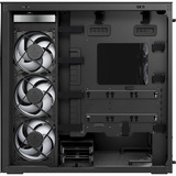 ARCTIC Xtender (Black) Midi Tower Negro, Cajas de torre negro (mate), Midi Tower, PC, Negro, EATX, Metal, Vidrio templado, Juego