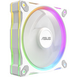 ASUS Prime MR120 Fan ARGB Reverse White 3in1 Carcasa del ordenador Ventilador 12 cm Blanco 3 pieza(s) blanco, Ventilador, 12 cm, 1600 RPM, Blanco