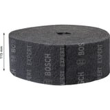 Bosch 2 608 901 231 papel de lija Rollo abrasivo Grano extrafino 1 pieza(s), Hoja de lija gris, Rollo abrasivo, Grano extrafino, Vellón, Trabajo de acabado, Eliminación de pintura, Metal, Madera, Gris