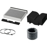 Bosch DWZ1CB1I4 accesorio para campana de estufa Kit de recirculación para campana extractora, Set de modificación Kit de recirculación para campana extractora, Negro, Blanco, Bosch, 6 pieza(s)