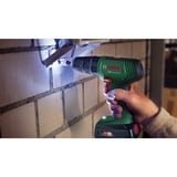Bosch Easy Impact 18V-40 1630 RPM Sin llave 1,4 kg Negro, Verde, Taladro/destornillador verde/Negro, Taladro de pistola, Sin llave, Sin escobillas, Negro, Verde, 1,3 cm, 1630 RPM