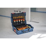 Bosch Maletín de electricista VDE, 37 piezas, Kit de herramientas rojo/Amarillo