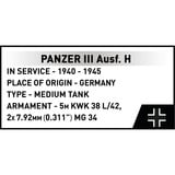COBI Panzer III Ausf.H, Juegos de construcción 