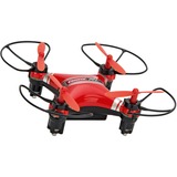 Carrera RC Micro Quadrocopter, avión por control remoto rojo/Negro