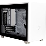 Cooler Master MasterBox NR200P Escritorio Blanco, Cajas de torre blanco, Escritorio, PC, Blanco, Mini-DTX, Mini-ITX, Malla, Plástico, SGCC, Acero, Vidrio templado, 15,5 cm
