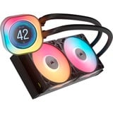 Corsair iCUE LINK TITAN 240 RX LCD RGB, Refrigeración por agua negro