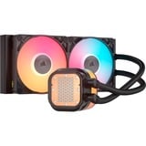 Corsair iCUE LINK TITAN 240 RX LCD RGB, Refrigeración por agua negro
