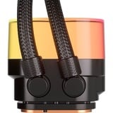 Corsair iCUE LINK TITAN 240 RX LCD RGB, Refrigeración por agua negro