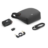 DJI Mic 3 receptor DMR03, Micrófono negro