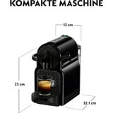 DeLonghi EN 80.B cafetera eléctrica Semi-automática Macchina per caffè a capsule 0,8 L, Cafetera de cápsulas negro, Macchina per caffè a capsule, 0,8 L, Cápsula de café, 1260 W, Negro
