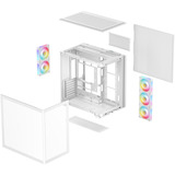 DeepCool CG590U 5F WH, Cajas de torre blanco