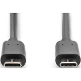 Digitus Cable de conexión USB 2.0 USB-C > USB-C negro