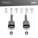 Digitus Cable de conexión USB 2.0 USB-C > USB-C negro