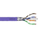 Digitus Cable de instalación Professional Cat.6 F/UTP simplex, Cca violeta