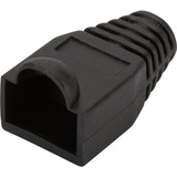 Digitus Cubierta antitorsión para conector RJ-45, Doble protección negro