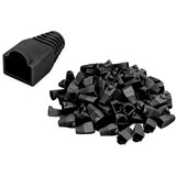 Digitus Cubierta antitorsión para conector RJ-45, Doble protección negro