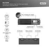 Digitus Paquete de baterías externo para modelos de UPS de 6kVA y 10kVA negro