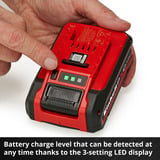 EINHELL Batería Power-X-Change TWIN-PACK 18Volt 4,0Ah rojo/Negro