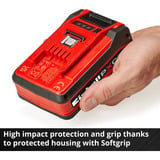 EINHELL Batería Power-X-Change TWIN-PACK 18Volt 4,0Ah rojo/Negro