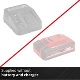 EINHELL Power X-Change TE-COL 18/27 Li-Solo, Nevera negro/Rojo