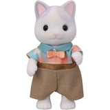 EPOCH Sylvanian Families - Familia de Gatos Lecheros, Juegos de construcción 