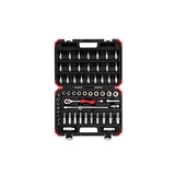 GEDORE R59003059 set de conectores y conector, Llave de tubo rojo/Negro, 80 mm