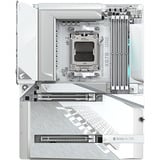 GIGABYTE X870 A STEALTH ICE, Placa base plateado/blanco