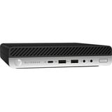 HP EliteDesk 800 G4 MP Reacondicionado, Mini-PC  negro/Plateado
