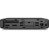 HP EliteDesk 800 G4 MP Reacondicionado, Mini-PC  negro/Plateado
