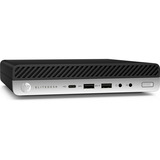 HP EliteDesk 800 G4 MP Reacondicionado, Mini-PC  negro/Plateado