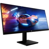 HP Monitor de gaming negro