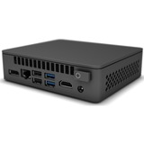 Intel® NUC 11 Essential UCFF Negro N5105 2 GHz, Barebone negro, UCFF, Mini PC barebone, DDR4-SDRAM, Ethernet, Wi-Fi 5 (802.11ac), 65 W