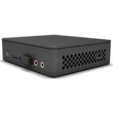 Intel® NUC 11 Essential UCFF Negro N5105 2 GHz, Barebone negro, UCFF, Mini PC barebone, DDR4-SDRAM, Ethernet, Wi-Fi 5 (802.11ac), 65 W