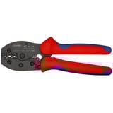 KNIPEX Alicates de engaste PreciForce, Crimpadora rojo/Azul