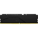 Kingston FURY FURY Beast 16GB 5200MT/s DDR5 CL40 DIMM Black, Memoria RAM negro, 16 GB, 1 x 16 GB, DDR5, 288-pin DIMM, Negro