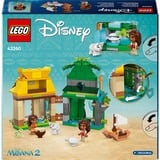 LEGO Disney Princess Diversión en la Isla con Vaiana, Juegos de construcción Juego de construcción, 5 año(s), Plástico, 175 pieza(s), 309 g
