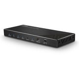 Lindy Divisor HDMI 18G de 4 Puertos, Splitter HDMI negro